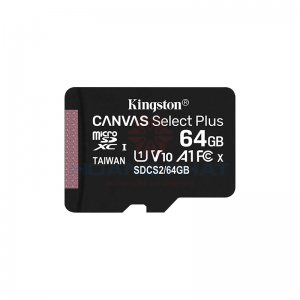 Thẻ nhớ Kingston 64GB microSDXC Canvas Select Plus 100MB/s Class 10 - SDCS2/64GBSP#2