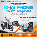 SIÊU KHUYẾN MÃI GIGABYTE LAPTOP & PC - KHAI PHÓNG SỨC MẠNH AI & GAMING