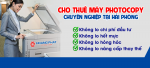 Cho thuê máy Photocopy Chuyên nghiệp tại Hải Phòng