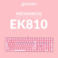 Bàn phím cơ DAREU EK810 Queen Pink Blue Switch
