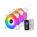 Fan Xigmatek Galaxy III Essential BX120 ARCTIC ARGB  (EN46461) (Bộ 3 fan + hub)