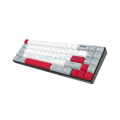 Bàn phím cơ không dây DAREU EK871 Grey White Bluetooth - Red Switch