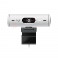 Webcam Logitech Brio 500 (Trắng nhạt)