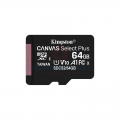 Thẻ nhớ Kingston 64GB microSDXC Canvas Select Plus 100MB/s Class 10 - SDCS2/64GBSP