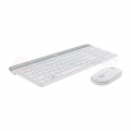Bộ bàn phím chuột không dây Logitech MK470 Wireless (Màu trắng)