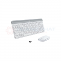 Bộ bàn phím chuột không dây Logitech MK470 Wireless (Màu trắng)