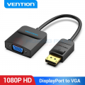 Cáp chuyển Displayport to VGA Vention HBFBB 15cm