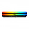 Ram Kingston Fury Beast RGB 16GB(2x8GB) DDR4 Bus 3200Mhz - (KF432C16BB2AK2/16)