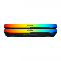 Ram Kingston Fury Beast RGB 32GB(2x16GB) DDR4 Bus 3200Mhz - (KF432C16BB2AK2/32)