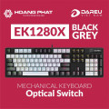 Bàn phím cơ DareU EK1280X Black Grey Optical switch