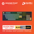 Bàn phím cơ DareU EK104 Pro Triple Mode Black Golden DareU Dream switch