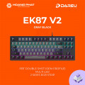 Bàn phím cơ DareU EK87 V2 Gray Black PBT Dream switch