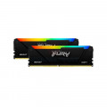 Ram Kingston Fury Beast RGB 16GB (2x8GB) DDR4 Bus 3200Mhz - (KF432C16BB2AK2/16)
