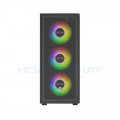 Vỏ Case Vitra CERES V309 BLACK 3FAN RGB (ATX/Màu Đen) (KT)