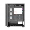 Vỏ Case Kenoo ESPORT AFT240 - 3F Black (kèm 3 Fan)
