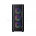 Vỏ Case Kenoo ESPORT AFT240 - 3F Black (kèm 3 Fan)