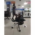Ghế công thái học có chân kê CTH900 Black