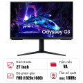Màn hình Samsung Odyssey G3 G30D LS27DG302EEXXV 27-inch 180Hz VA