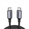 Cáp sạc nhanh 60W USB Type-C to Type-C dài 2M bọc nylon Ugreen 50152