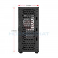 Vỏ Case Kenoo ESPORT EM700 - 3F Mesh Black ( 3Fan Rainbow)