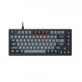 Bàn phím cơ DAREU EK75 GREY BLACK (2 sides RGB strip, Multi-Led, PBT Double Shot OEM profile, DareU DREAM sw)