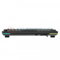 Bàn phím cơ DAREU EK75 GREY BLACK (2 sides RGB strip, Multi-Led, PBT Double Shot OEM profile, DareU DREAM sw)