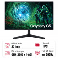 Màn hình Samsung Gaming Odyssey G5 G53F LS27FG530EEXXV 27-inch QHD 200Hz IPS