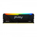 Ram Kingston FURY Beast RGB 16GB (1x16GB) DDR4 3200MHz (KF432C16BB2A/16)