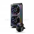 Tản nhiệt nước CPU Jonsbo TH-240 Black ARGB. hiển thị nhiệt độ ( hỗ trợ SK 1851)