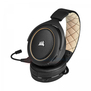 Tai nghe không dây Corsair HS70 PRO Wireless Cream#7