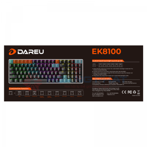 Bàn phím cơ Dareu EK8100 RGB Brown Switch#3