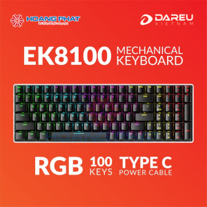 Bàn phím cơ Dareu EK8100 RGB Brown Switch#2