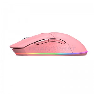 Mouse Dareu EM901 Wireless RGB - Pink#2