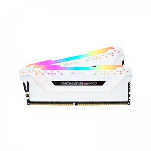 Ram Corsair Vengeance RGB PRO 16GB (2x8GB) DDR4 Bus 3200Mhz (CMW16GX4M2E3200C16W) White#1