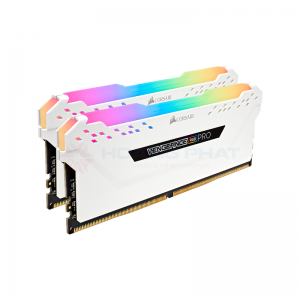 Ram Corsair Vengeance RGB PRO 16GB (2x8GB) DDR4 Bus 3200Mhz (CMW16GX4M2E3200C16W) White#3
