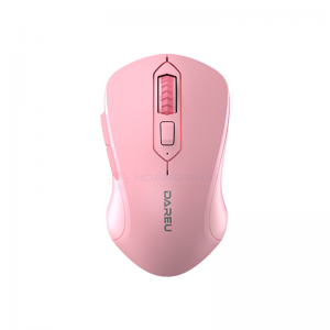 Mouse Dareu LM115B Wireless + Bluetooth (Pink)#1
