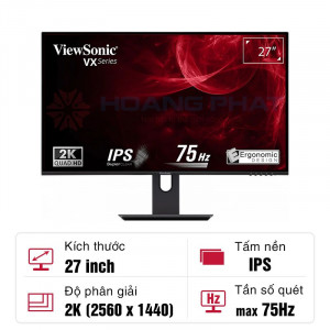Màn hình ViewSonic IPS VX2780-2K-SHDJ 27-inch 2K 75Hz#1