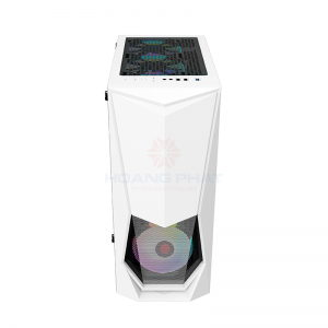 Vỏ Case Kenoo ESPORT E400-4F White ( kèm 4Fan RGB rainbow)#2