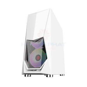 Vỏ Case Kenoo ESPORT E400-4F White ( kèm 4Fan RGB rainbow)#3