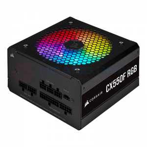 Nguồn Corsair CX550F 550W RGB Black 80 Plus Bronze - Full Modul (CP-9020216-NA)#1