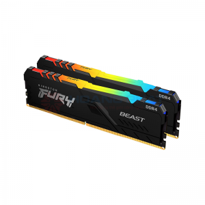 Ram Kingston Fury Beast RGB 32GB(2x16GB) DDR4 Bus 3200Mhz - (KF432C16BB1AK2/32)#1