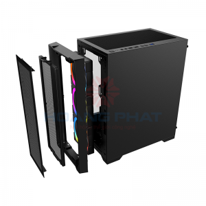Vỏ Case Kenoo ESPORT M500-3F Black ( kèm 3 fan RGB)#5