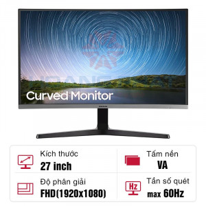 Màn hình cong Samsung LC27R500FHEXXV 27-inch VA#1