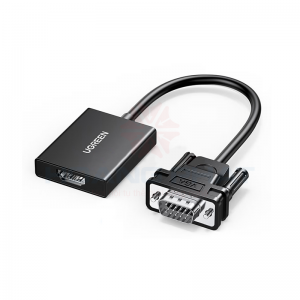 Cáp chuyển VGA to HDMI + Audio 30cm Ugreen 50945#1