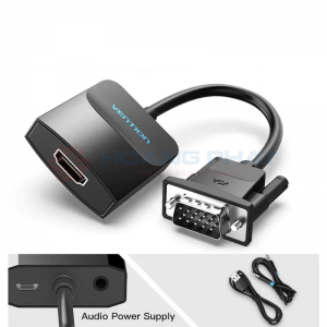 Cáp chuyển VGA to HDMI (Audio + Micro USB) Vention ACNBB 15cm#2