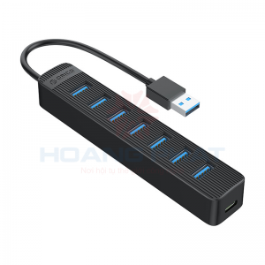 Bộ chia USB 3.0 Orico TWU3-7A-BK (7 cổng)#1