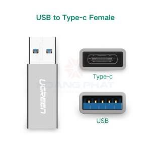 Đầu chuyển đổi USB 3.0 sang USB Type C Ugreen 30705#3