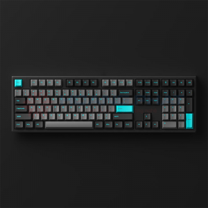 Bàn phím cơ AKKO MonsGeek MG108 Black & Cyan (AKKO CS switch - Wine Red)#2