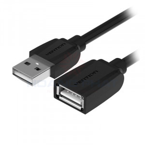 Cáp nối dài USB 2.0 dài 1.5m Vention VAS-A44-B150 Black#1