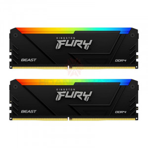 Ram Kingston Fury Beast RGB 32GB (2x16GB) DDR4 Bus 3200Mhz - (KF432C16BB12AK2/32)#3